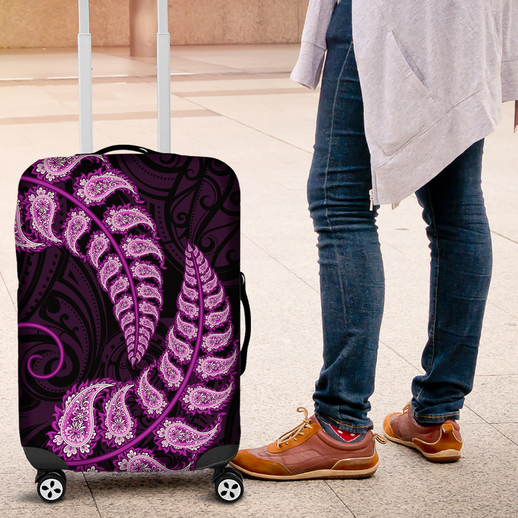 purple-new-zealand-paisley-silver-fern-luggage-cover-aotearoa-maori