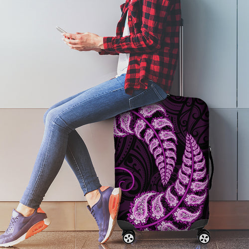 purple-new-zealand-paisley-silver-fern-luggage-cover-aotearoa-maori