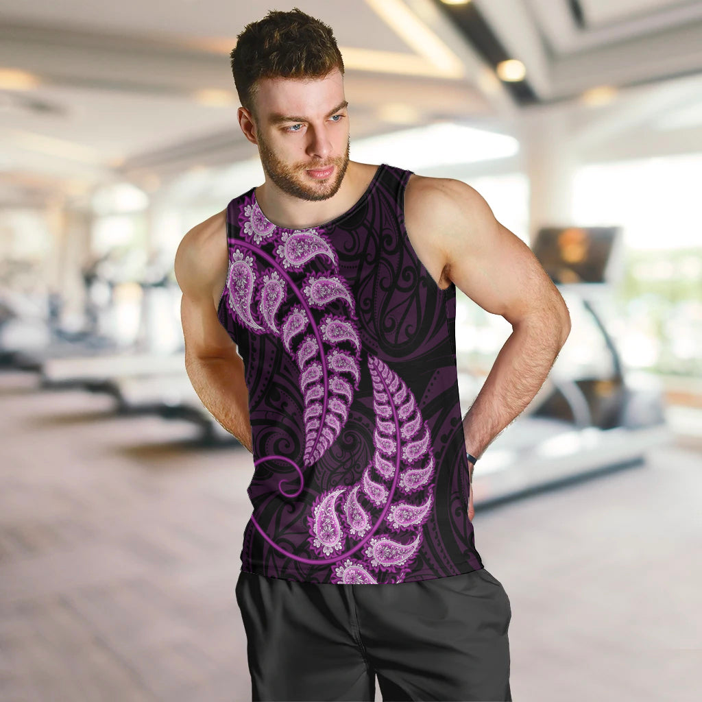 purple-new-zealand-paisley-silver-fern-men-tank-top-aotearoa-maori