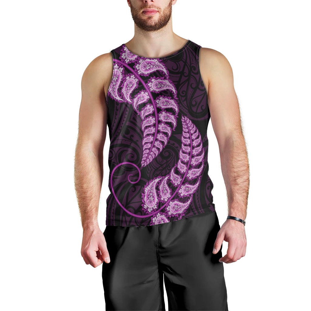 purple-new-zealand-paisley-silver-fern-men-tank-top-aotearoa-maori
