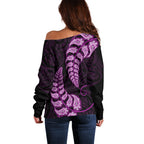 purple-new-zealand-paisley-silver-fern-off-shoulder-sweater-aotearoa-maori