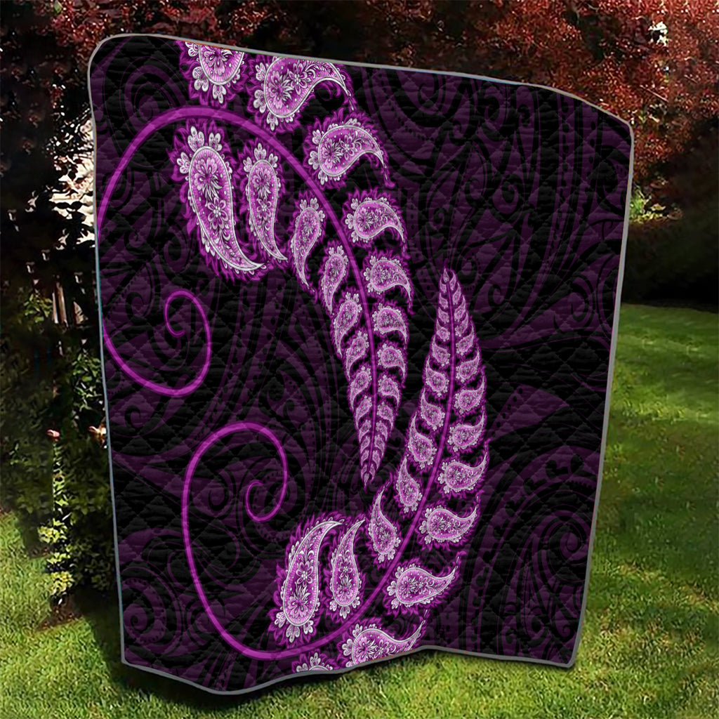 purple-new-zealand-paisley-silver-fern-quilt-aotearoa-maori