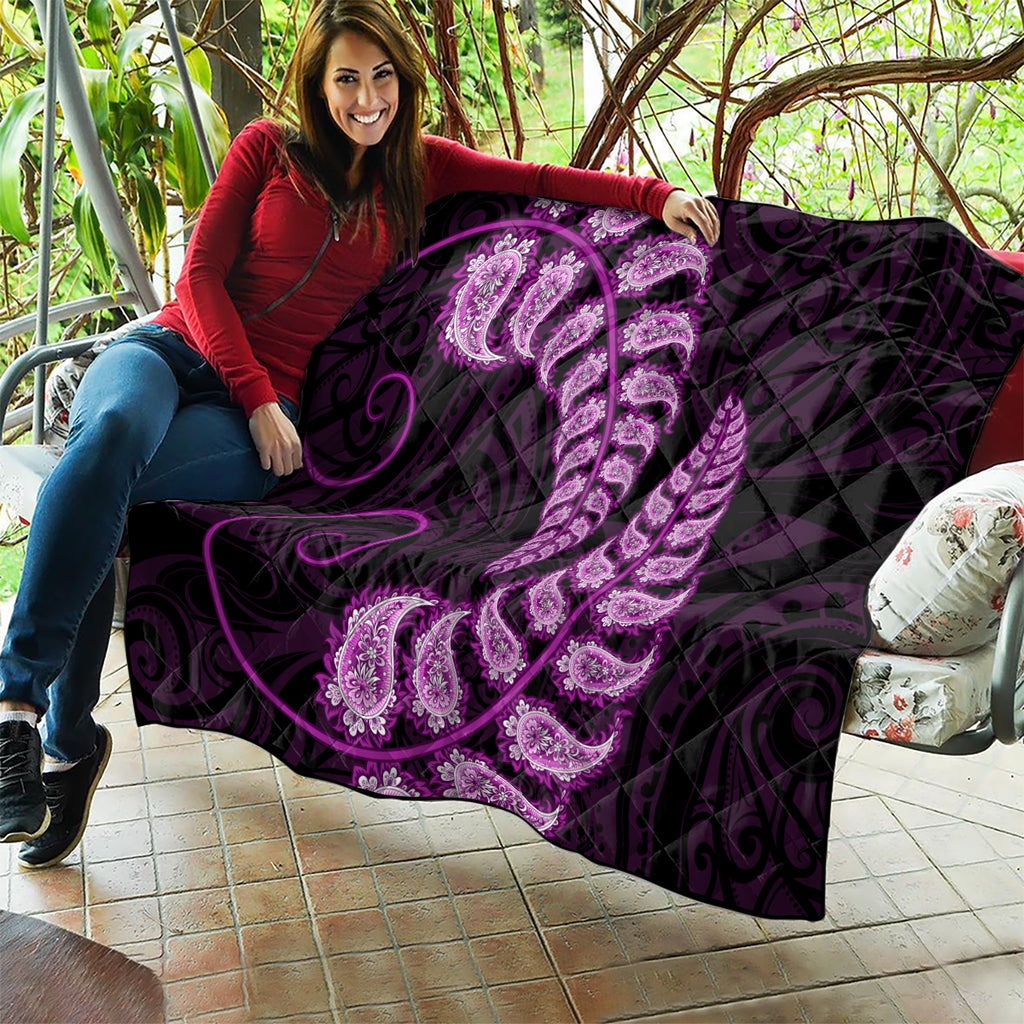 purple-new-zealand-paisley-silver-fern-quilt-aotearoa-maori