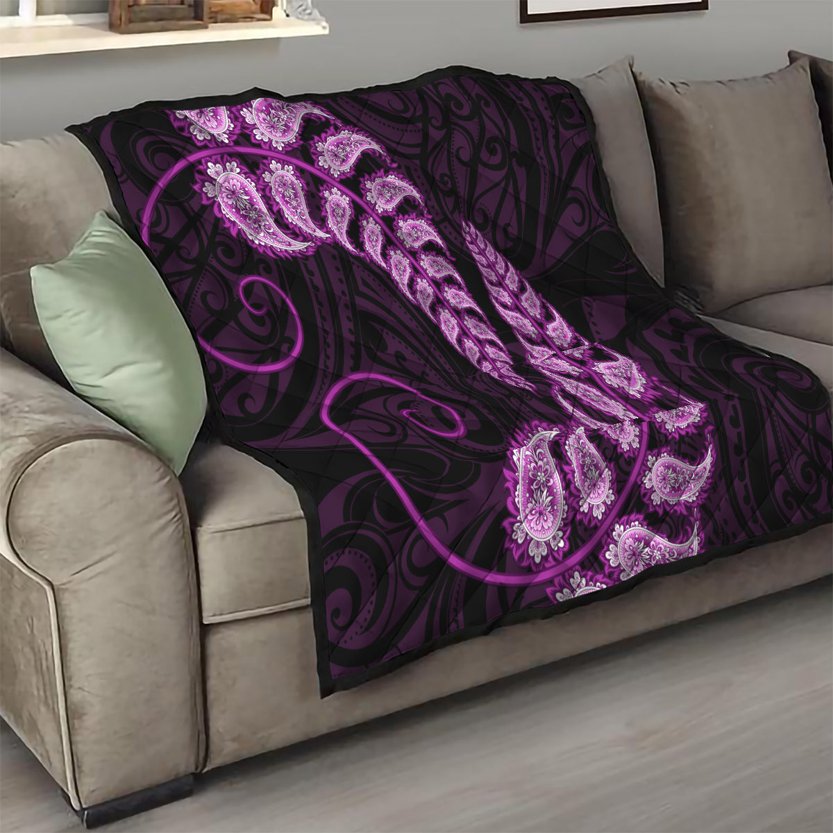 purple-new-zealand-paisley-silver-fern-quilt-aotearoa-maori