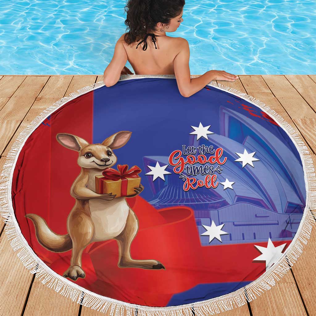 Happy Boxing Day Australia Beach Blanket Let The Good Time Roll!