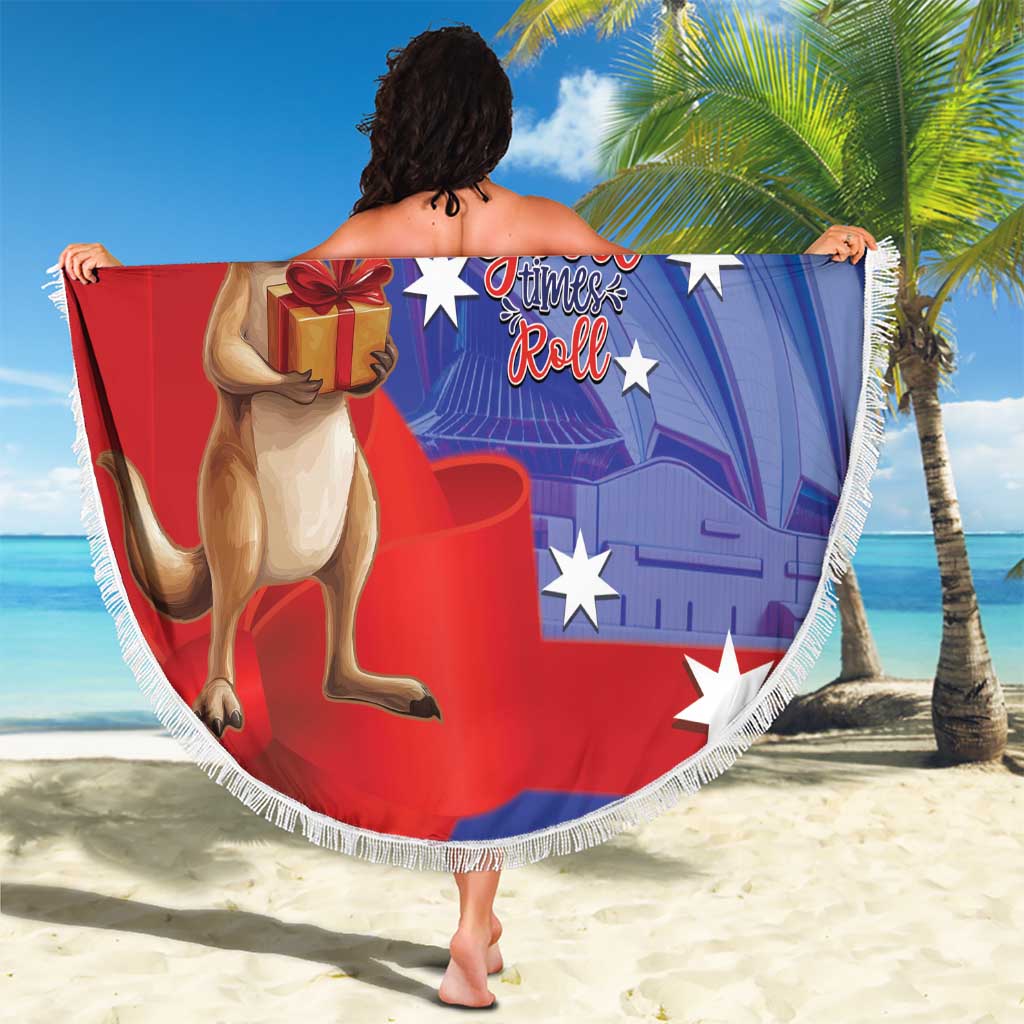 Happy Boxing Day Australia Beach Blanket Let The Good Time Roll!