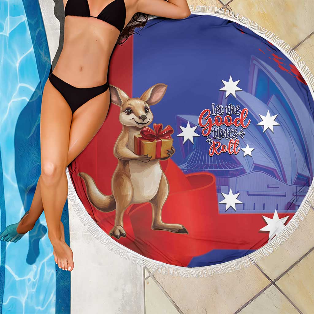 Happy Boxing Day Australia Beach Blanket Let The Good Time Roll!