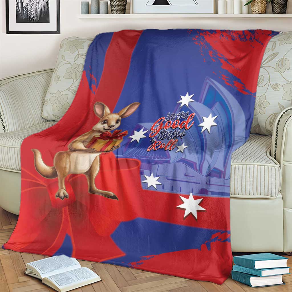 Happy Boxing Day Australia Blanket Let The Good Time Roll!