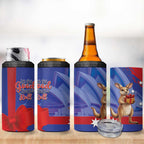 Happy Boxing Day Australia 4 in 1 Can Cooler Tumbler Let The Good Time Roll!