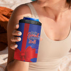 Happy Boxing Day Australia 4 in 1 Can Cooler Tumbler Let The Good Time Roll!