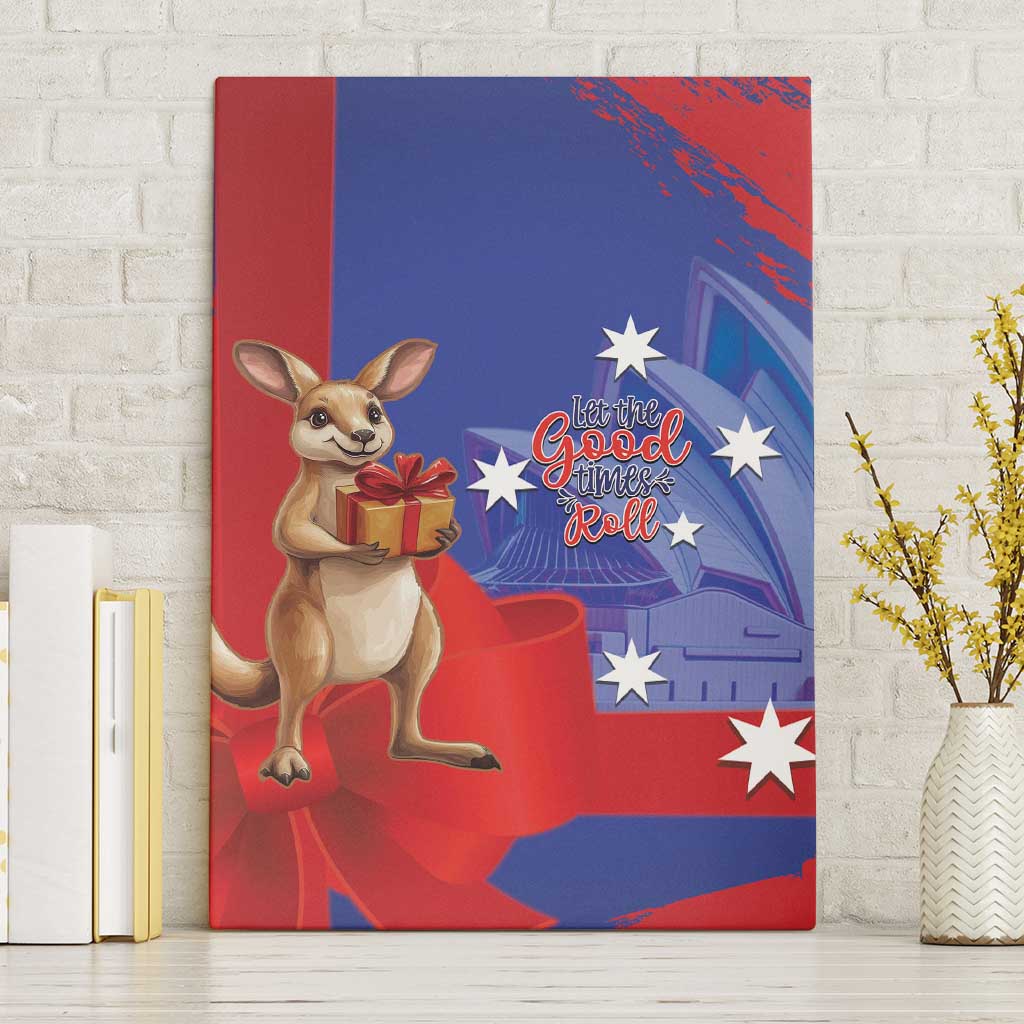 Happy Boxing Day Australia Canvas Wall Art Let The Good Time Roll!