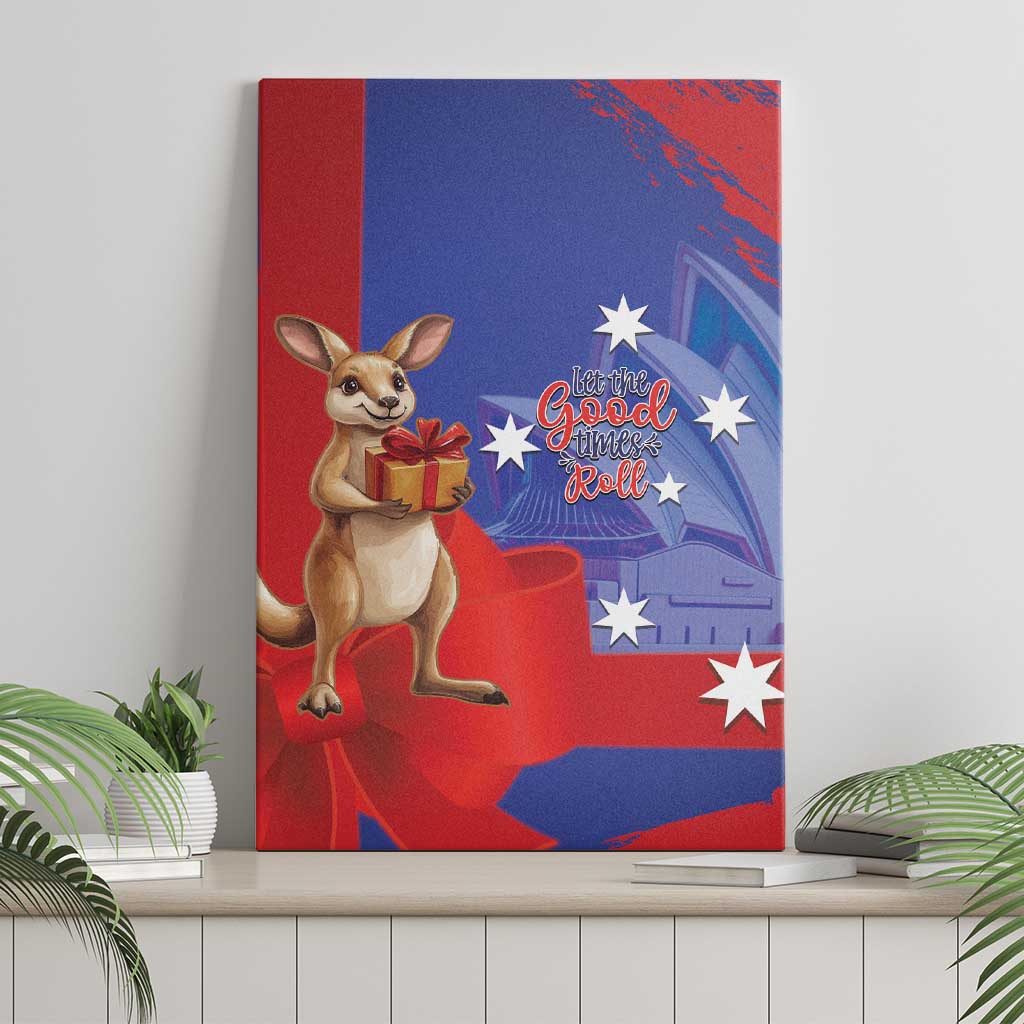 Happy Boxing Day Australia Canvas Wall Art Let The Good Time Roll!