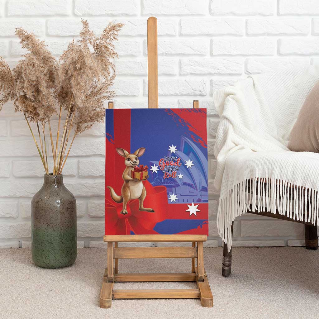 Happy Boxing Day Australia Canvas Wall Art Let The Good Time Roll!