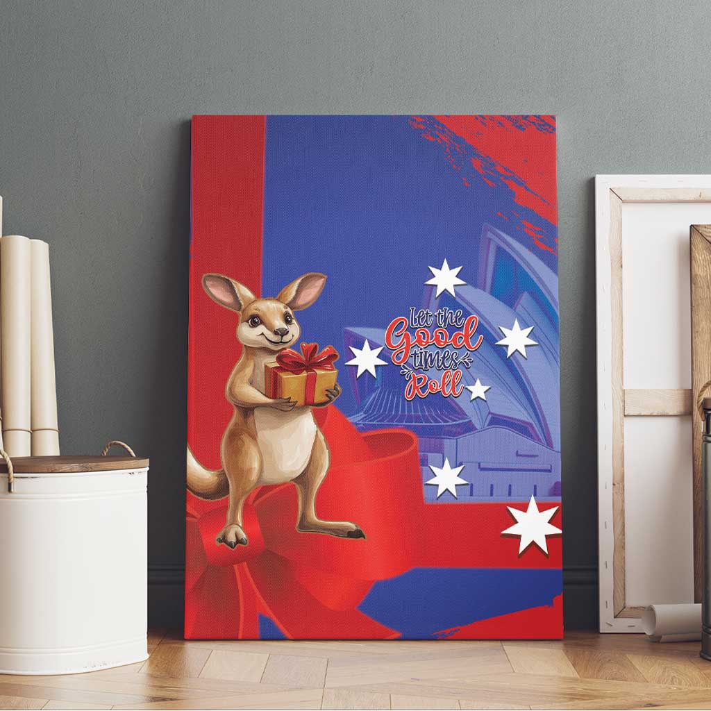 Happy Boxing Day Australia Canvas Wall Art Let The Good Time Roll!