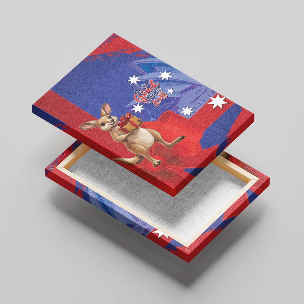Happy Boxing Day Australia Canvas Wall Art Let The Good Time Roll!
