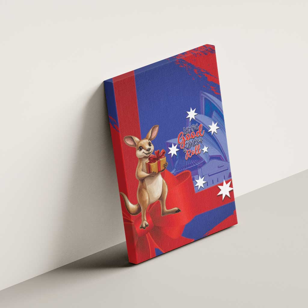 Happy Boxing Day Australia Canvas Wall Art Let The Good Time Roll!