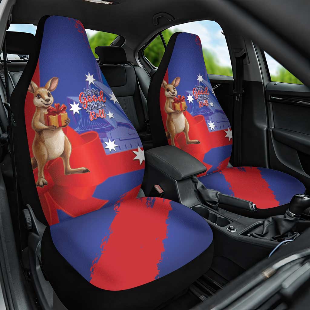 Happy Boxing Day Australia Car Seat Cover Let The Good Time Roll!