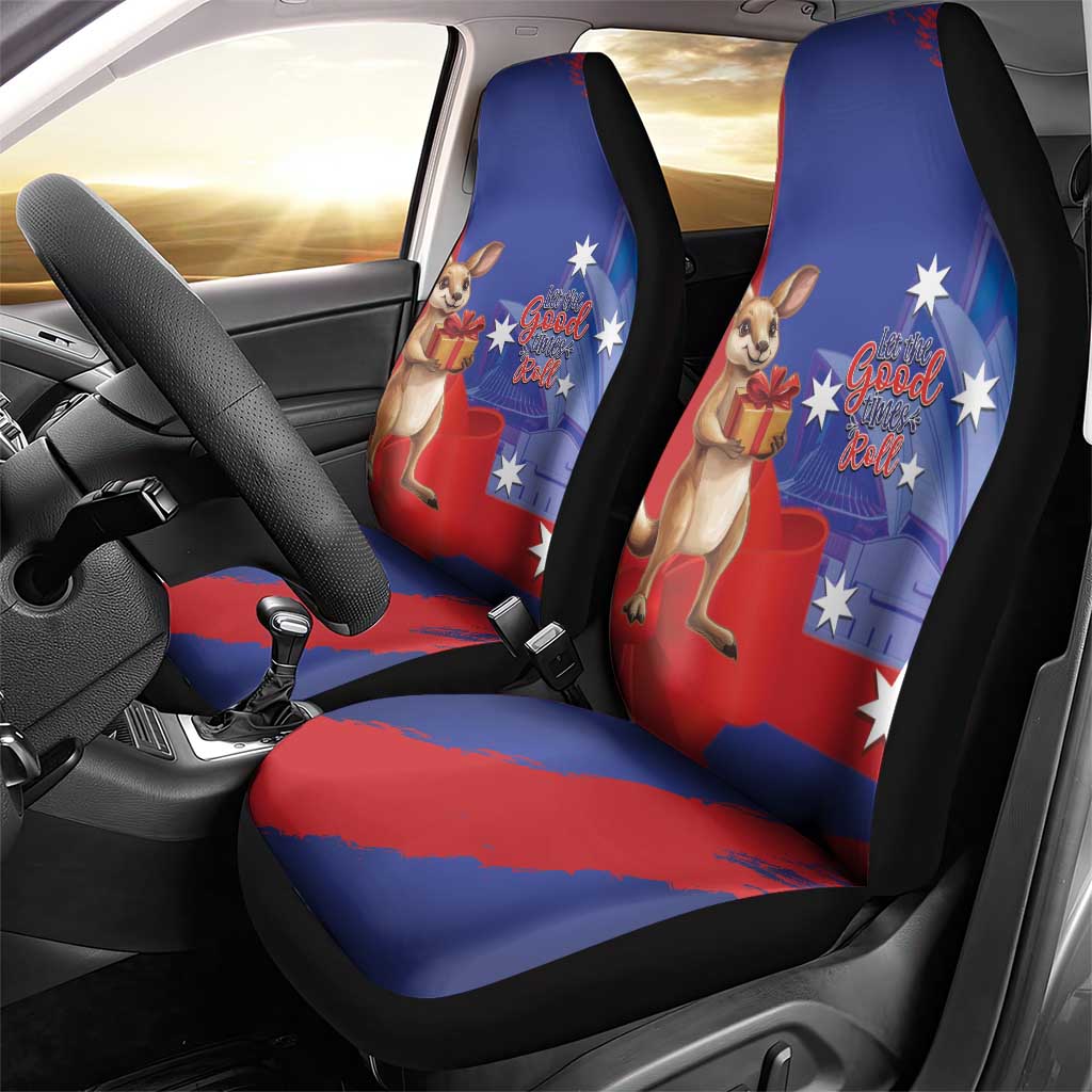 Happy Boxing Day Australia Car Seat Cover Let The Good Time Roll!