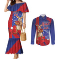 Happy Boxing Day Australia Couples Matching Mermaid Dress and Long Sleeve Button Shirt Let The Good Time Roll!