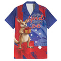 Happy Boxing Day Australia Family Matching Short Sleeve Bodycon Dress and Hawaiian Shirt Let The Good Time Roll!