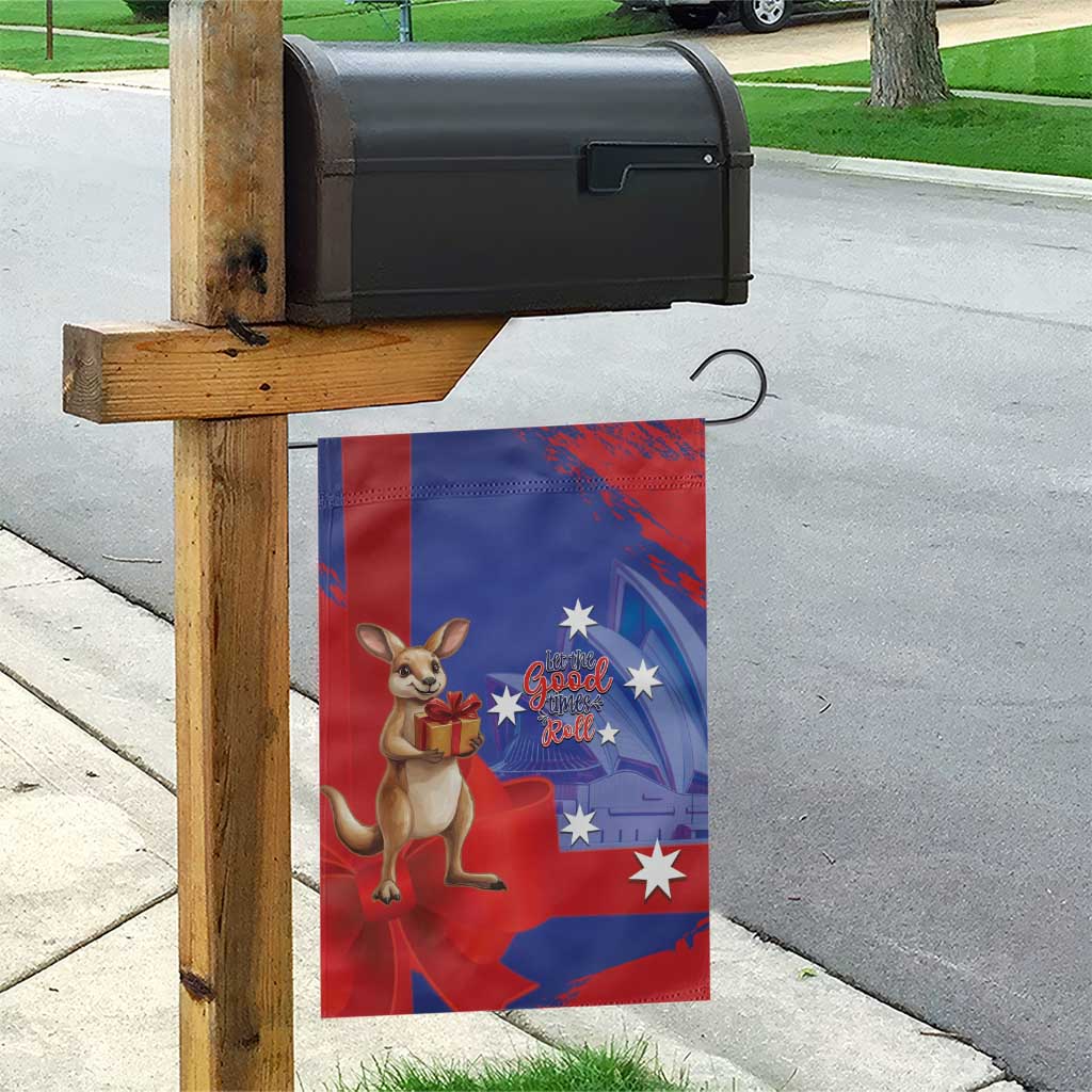 Happy Boxing Day Australia Garden Flag Let The Good Time Roll!