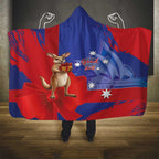 Happy Boxing Day Australia Hooded Blanket Let The Good Time Roll!