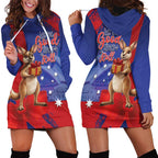 Happy Boxing Day Australia Hoodie Dress Let The Good Time Roll!