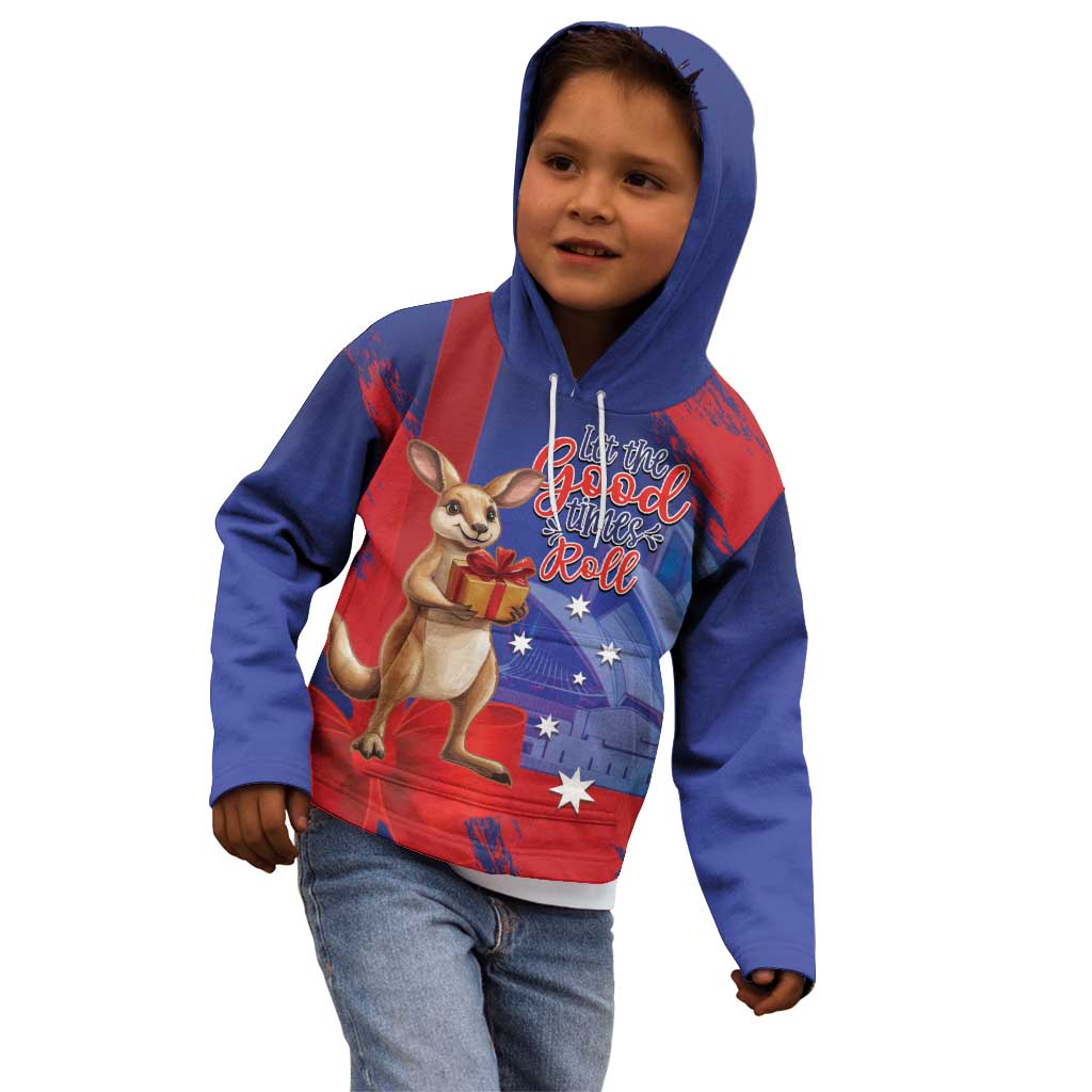 Happy Boxing Day Australia Kid Hoodie Let The Good Time Roll!