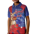 Happy Boxing Day Australia Kid Polo Shirt Let The Good Time Roll!