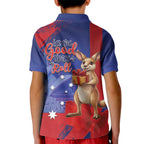 Happy Boxing Day Australia Kid Polo Shirt Let The Good Time Roll!