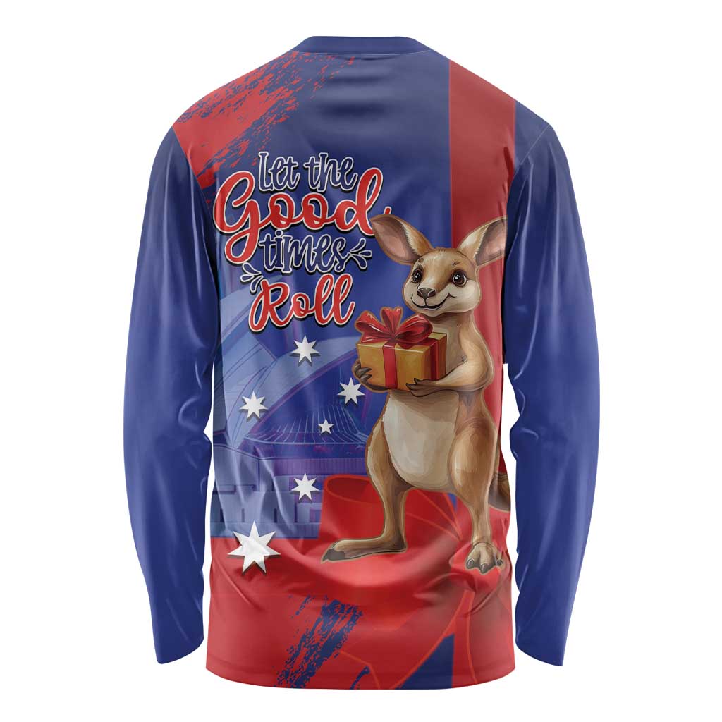 Happy Boxing Day Australia Long Sleeve Shirt Let The Good Time Roll!