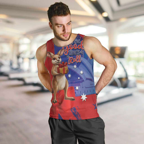 Happy Boxing Day Australia Men Tank Top Let The Good Time Roll!