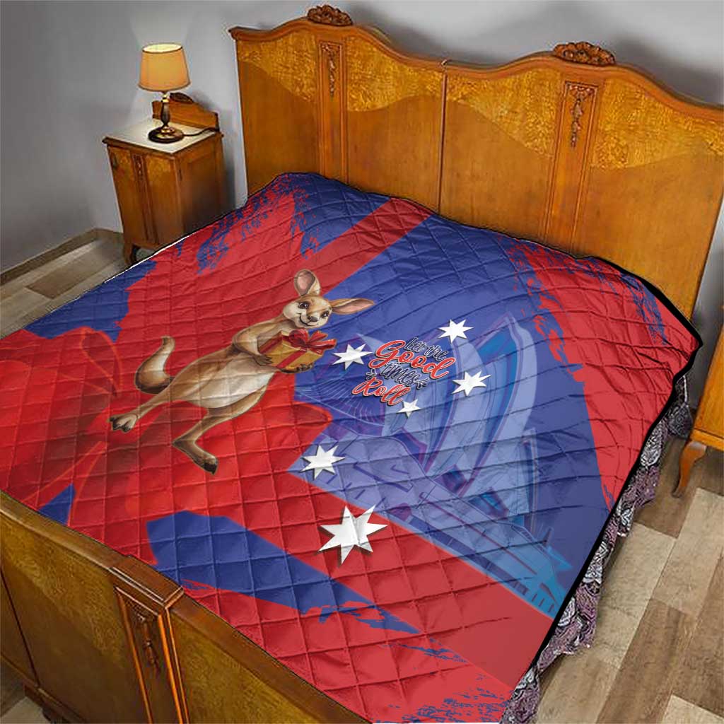 Happy Boxing Day Australia Quilt Let The Good Time Roll!