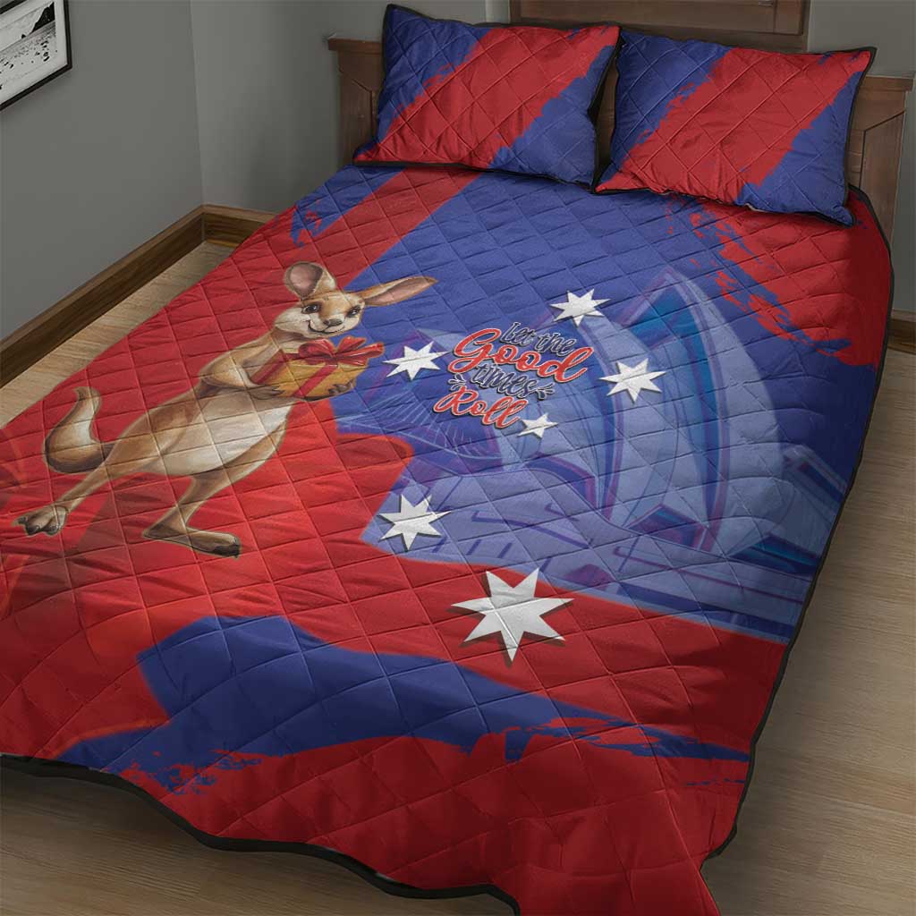 Happy Boxing Day Australia Quilt Bed Set Let The Good Time Roll!