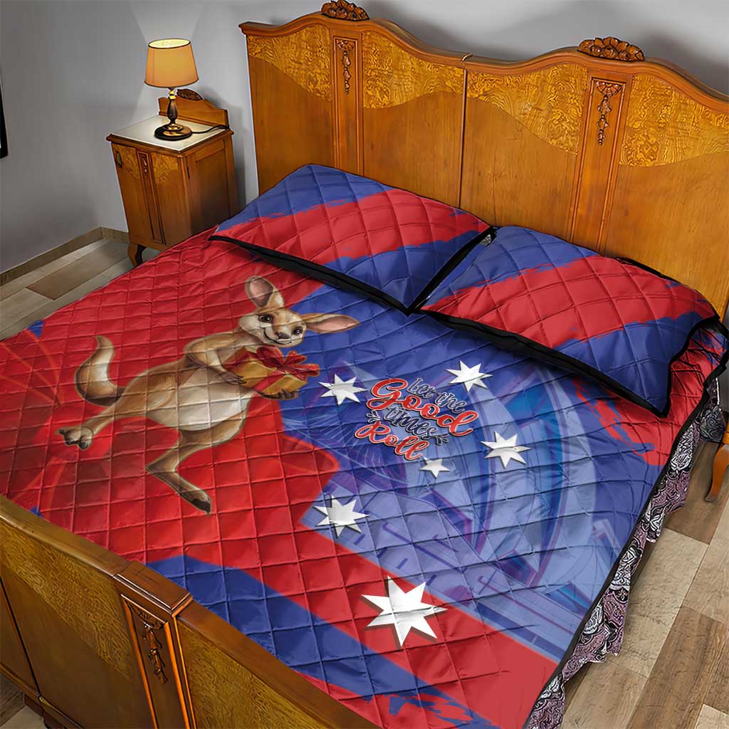 Happy Boxing Day Australia Quilt Bed Set Let The Good Time Roll!