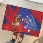 Happy Boxing Day Australia Rubber Doormat Let The Good Time Roll!