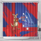 Happy Boxing Day Australia Shower Curtain Let The Good Time Roll!