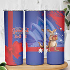 Happy Boxing Day Australia Skinny Tumbler Let The Good Time Roll!