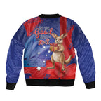 Happy Boxing Day Australia Sleeve Zip Bomber Jacket Let The Good Time Roll!