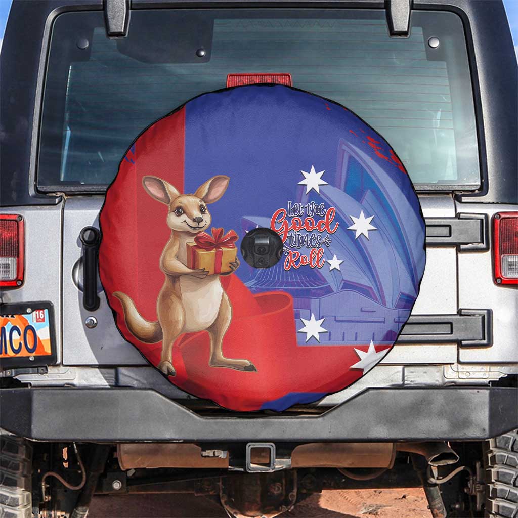 Happy Boxing Day Australia Spare Tire Cover Let The Good Time Roll!