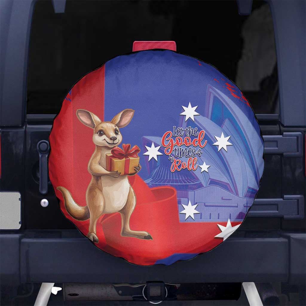Happy Boxing Day Australia Spare Tire Cover Let The Good Time Roll!