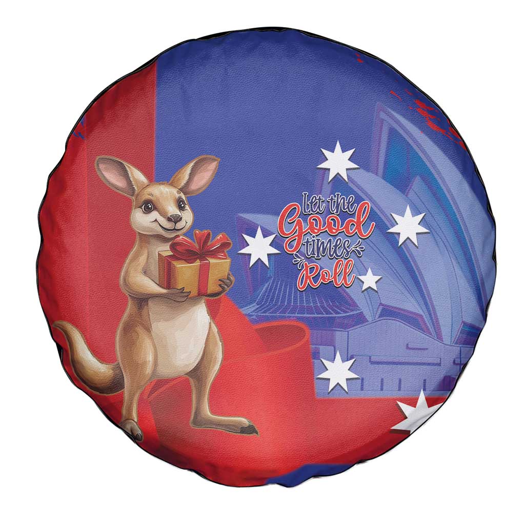Happy Boxing Day Australia Spare Tire Cover Let The Good Time Roll!