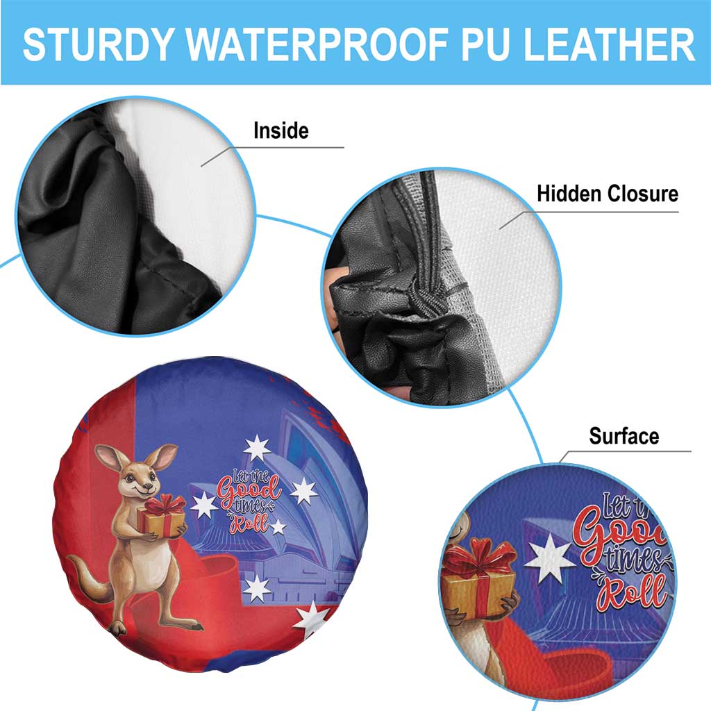 Happy Boxing Day Australia Spare Tire Cover Let The Good Time Roll!