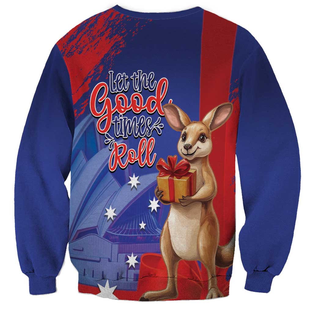 Happy Boxing Day Australia Sweatshirt Let The Good Time Roll!