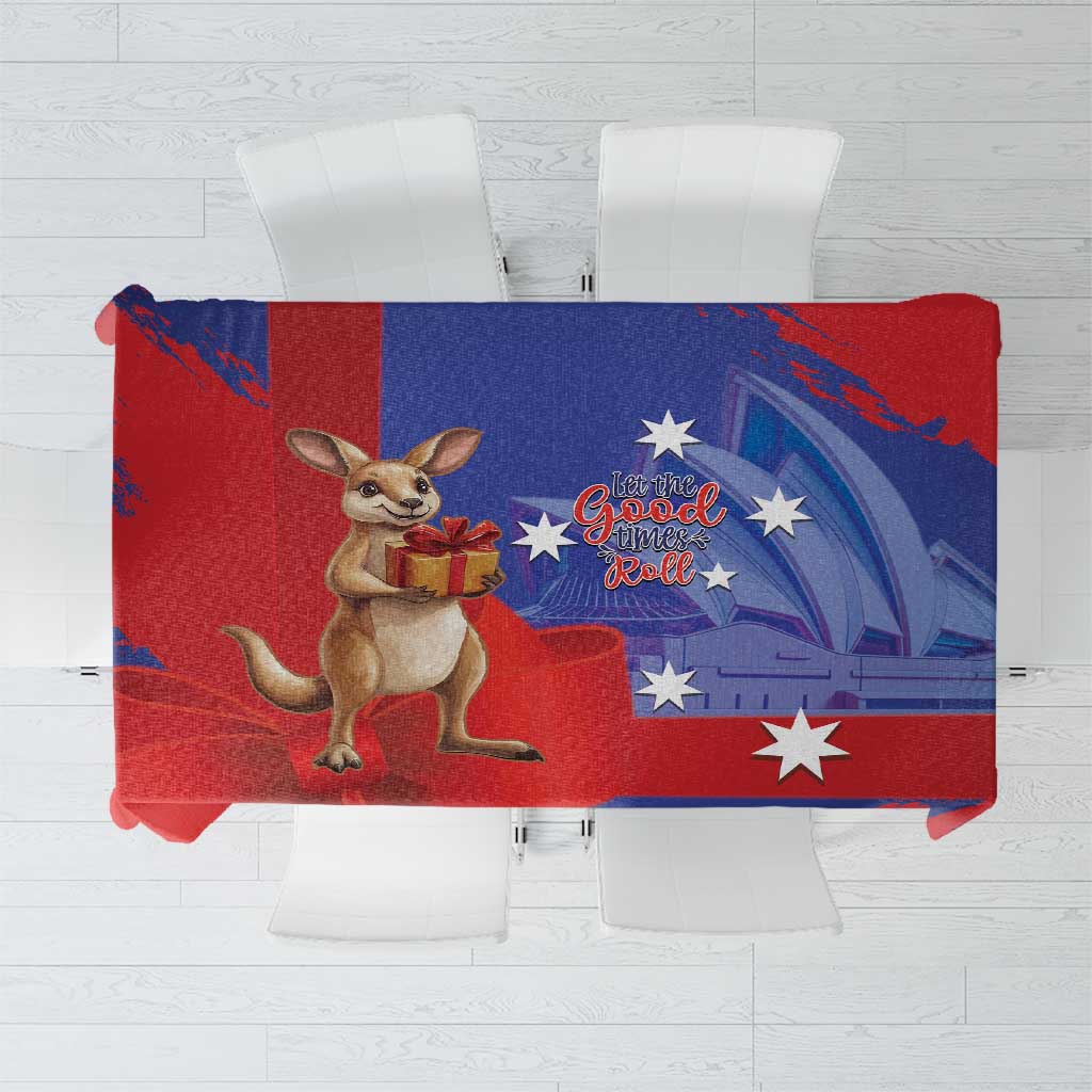 Happy Boxing Day Australia Tablecloth Let The Good Time Roll!