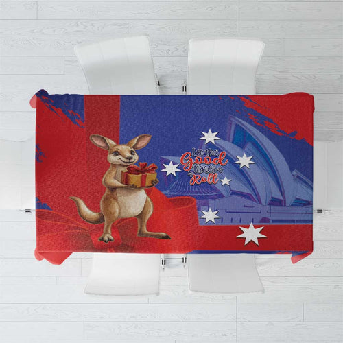 Happy Boxing Day Australia Tablecloth Let The Good Time Roll!