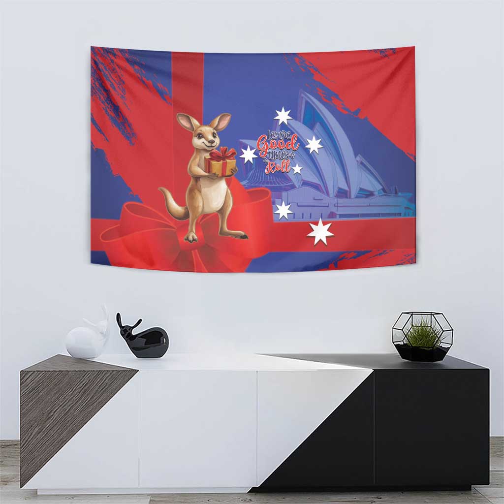 Happy Boxing Day Australia Tapestry Let The Good Time Roll!
