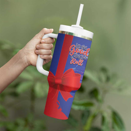 Happy Boxing Day Australia Tumbler With Handle Let The Good Time Roll!