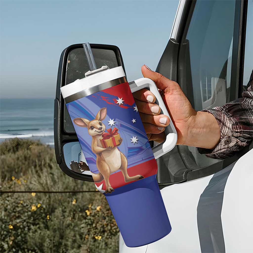 Happy Boxing Day Australia Tumbler With Handle Let The Good Time Roll!