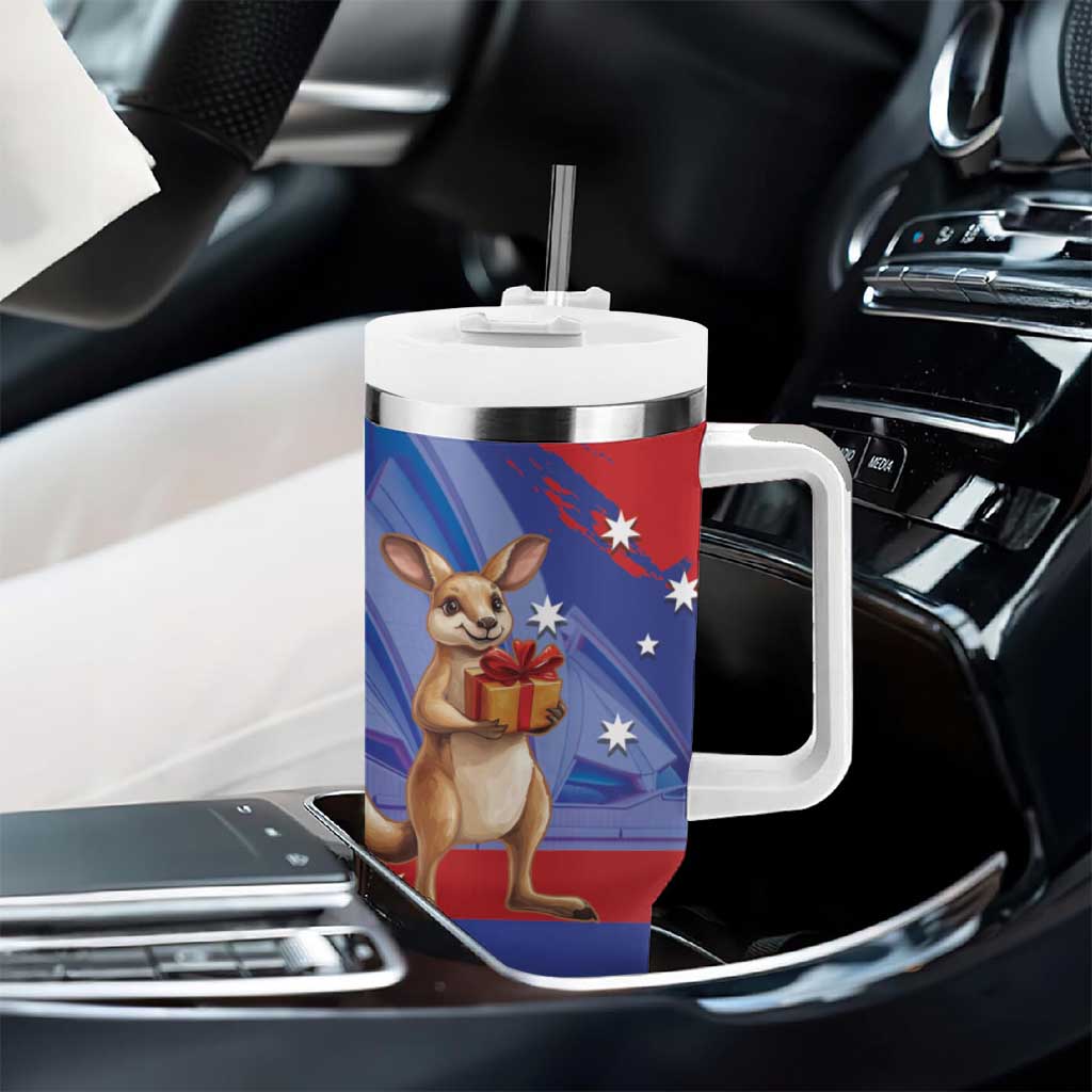 Happy Boxing Day Australia Tumbler With Handle Let The Good Time Roll!